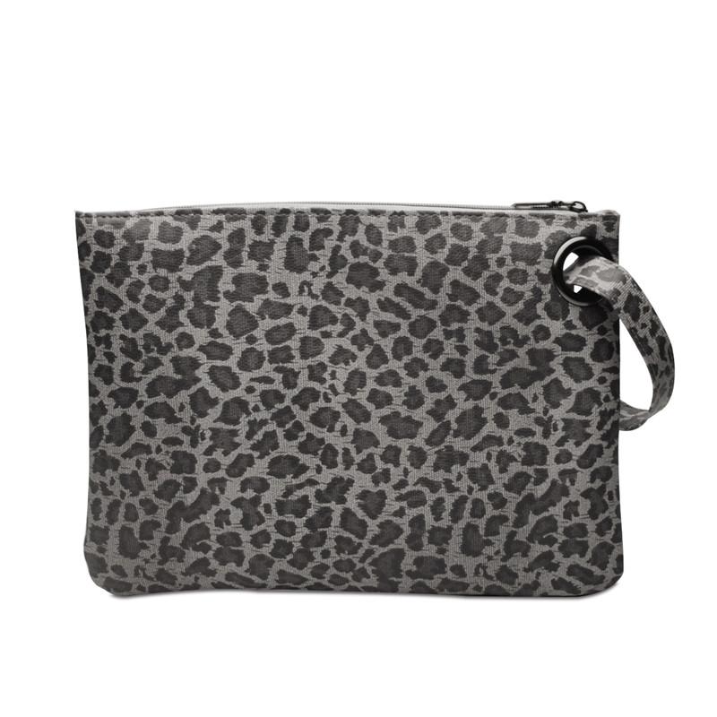 PU Cosmetic Bag Clutch Bag Wrist Bag - KOC