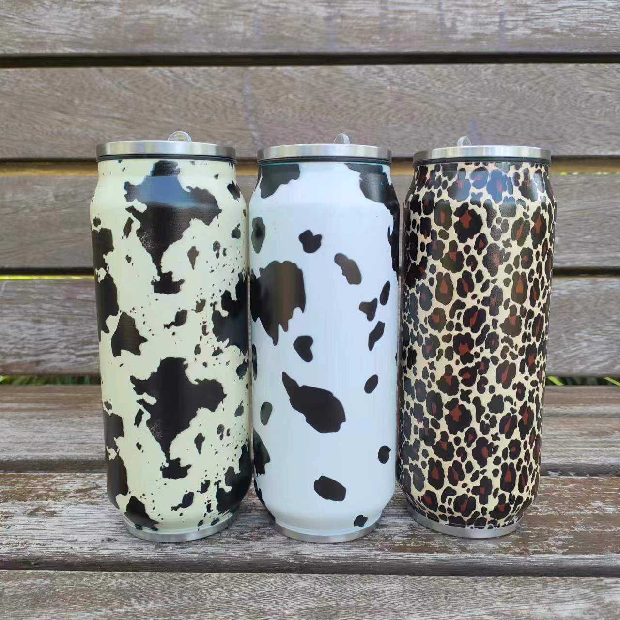 Cow Leopard Tumblers