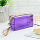 Solid Color PVC Square Makeup Bag