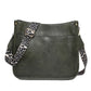 Zipper PU Leopard Messenger Bag - KOC