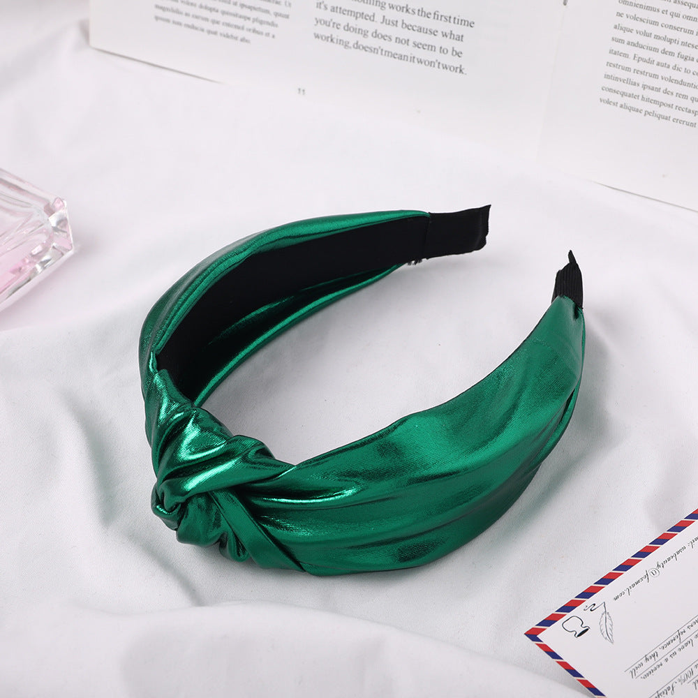 New Bright Color PU Headband|3PCS