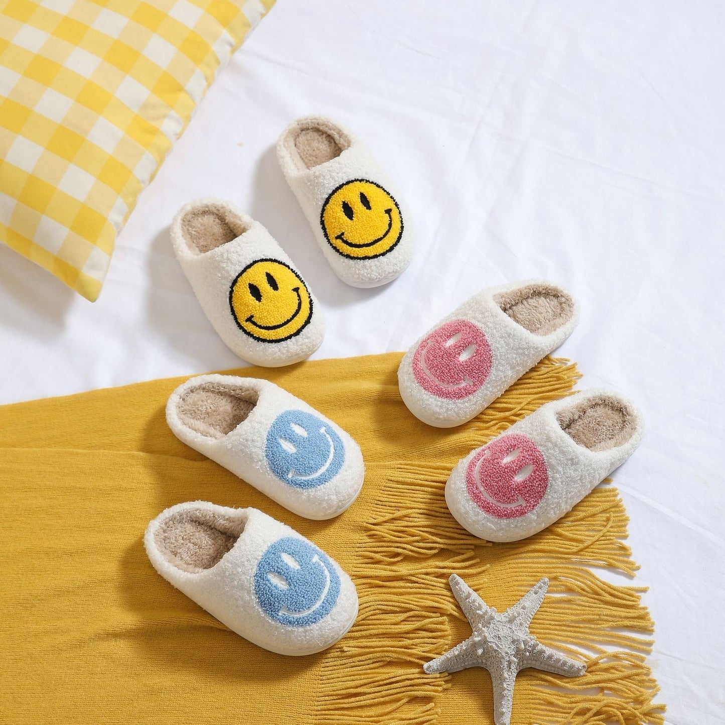 Smiley Slippers For Kids