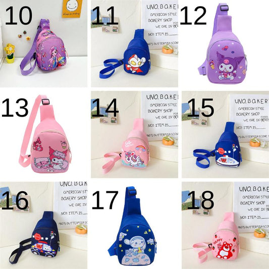 Cartoon Children's Chest Bag