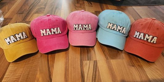 Mama Patch Embroidered Baseball Cap