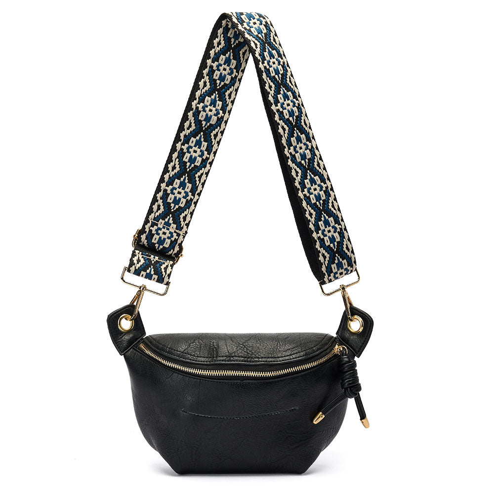 Retro New PU Chest Bag