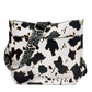 Zipper PU Leopard Messenger Bag - KOC