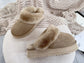 Unisex Winter Furry Shearling Slippers