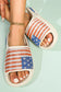 American Flag Thick Sole Slippers