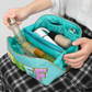 Portable Letter Cosmetic Bag