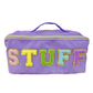 Portable Letter Cosmetic Bag