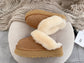 Unisex Winter Furry Shearling Slippers