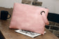 Vintage Leather Oversized Clutch Bag