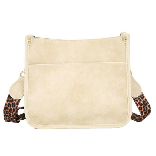 PU Leopard Messenger Bag - KOC