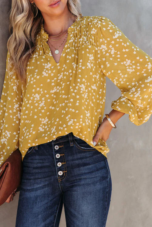 Yellow Blouse