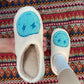 Lightning Eye House Slippers