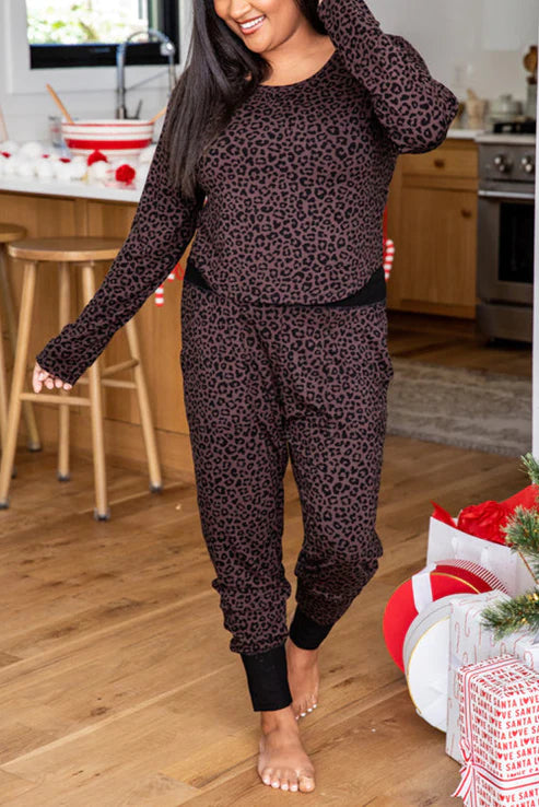 Plus Size Leopard