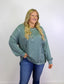 Green Plus Size Pullover RTS