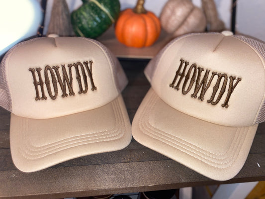 Howdy Trucker Hat