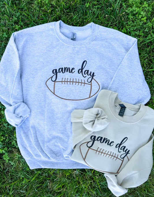 Gameday Embroidered Sweatshirt