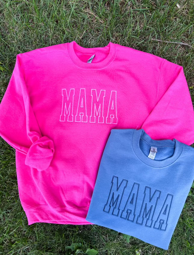 Mama Embroidered Sweatshirt