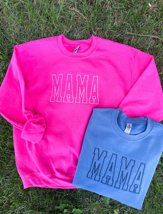 Mama Embroidered Sweatshirt