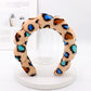 Leopard Twist Headband(moq:2)