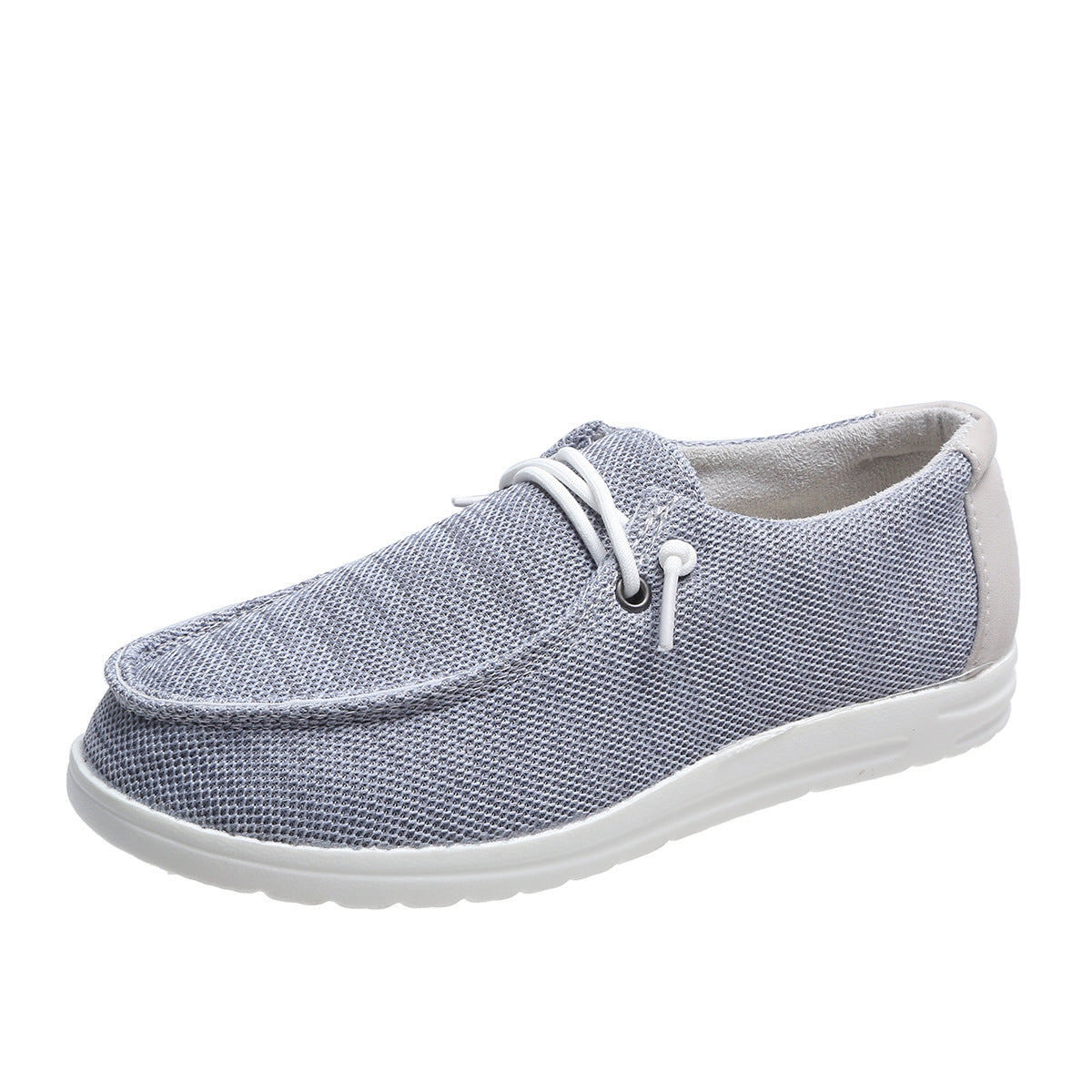 Loafer Canvas Shoes-gray-koc