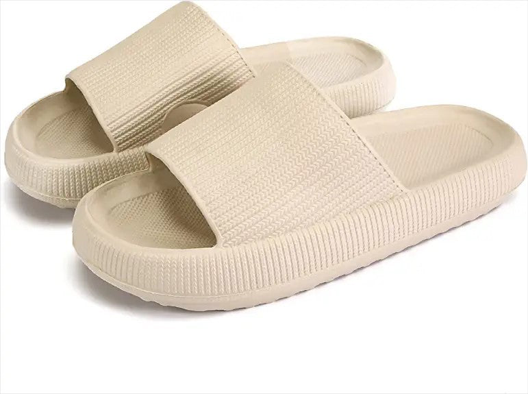 Anti-Slip Children's Slippers-Beige