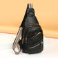 Casual Chest Bag-Black