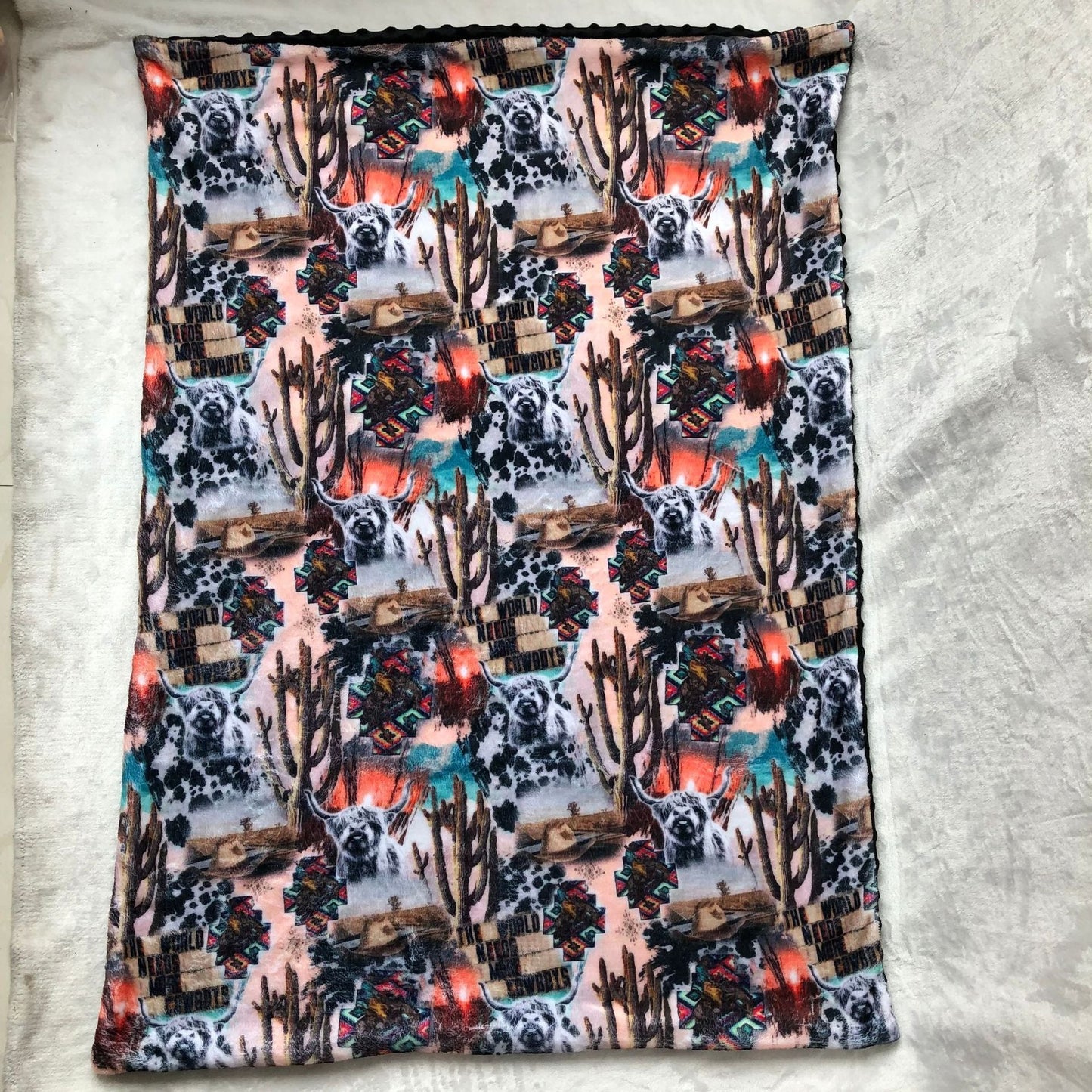 Customized Double Layer Printed Doudou Blanket