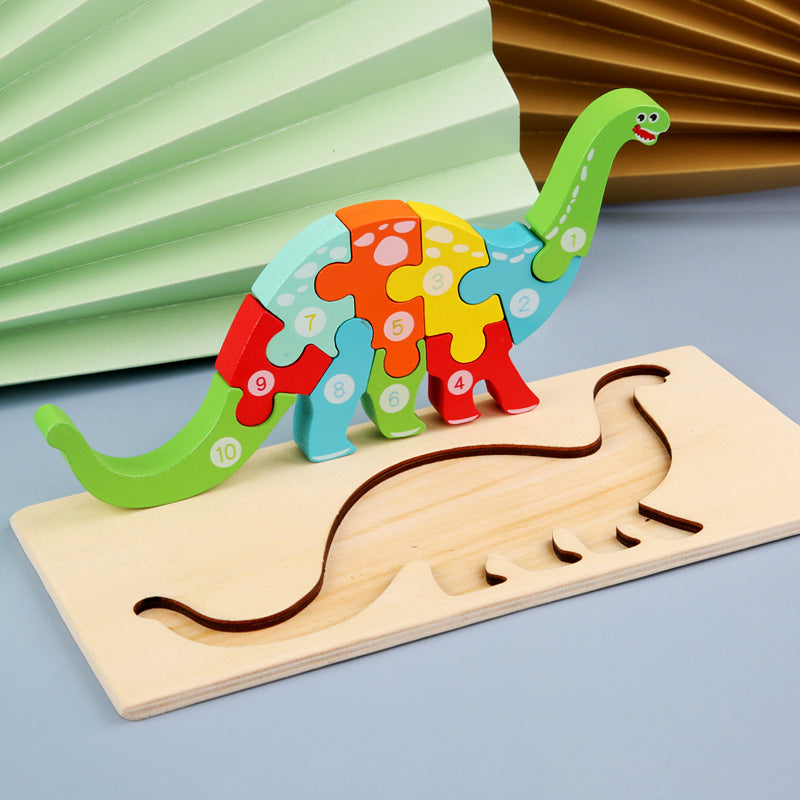 Animal Cartoon Three-Dimensional Puzzle Toy