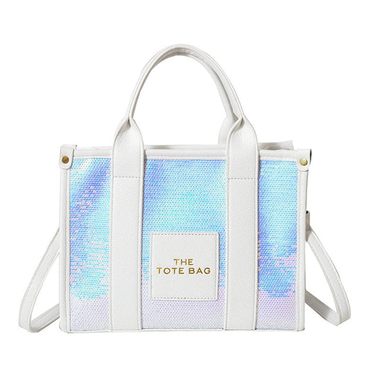 Pop Simple Sequin Tote