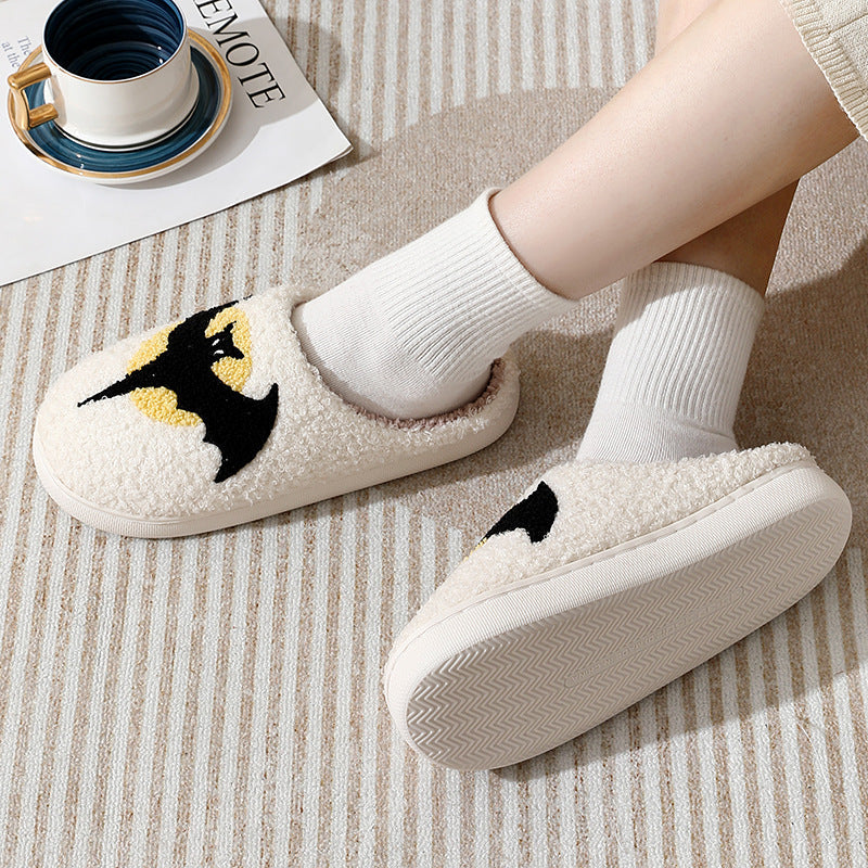 Halloween Bat Cute Non-Slip Slippers