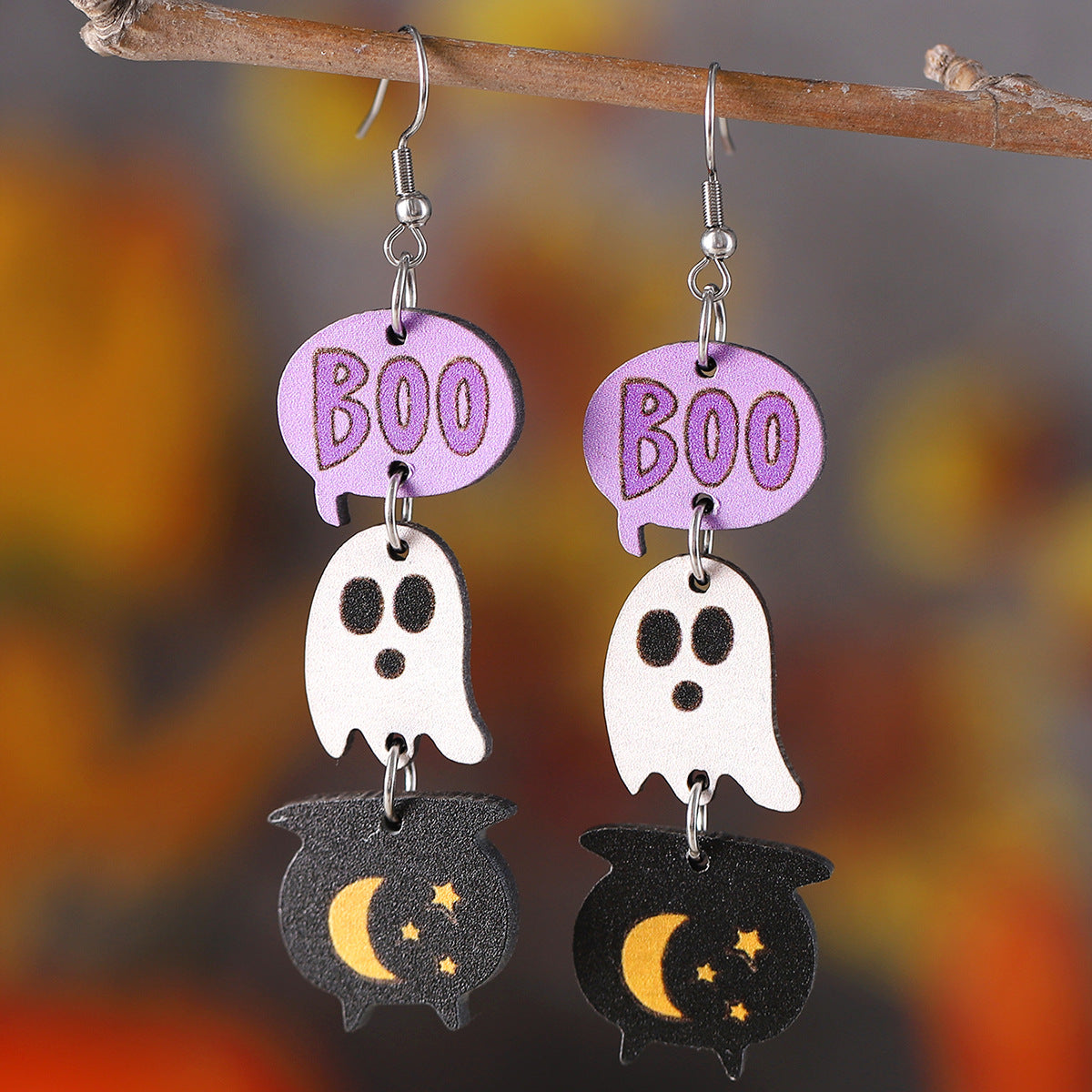 Halloween Cute Ghost Earrings