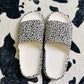 Adult and Kid Leopard Thick Sole Slippers