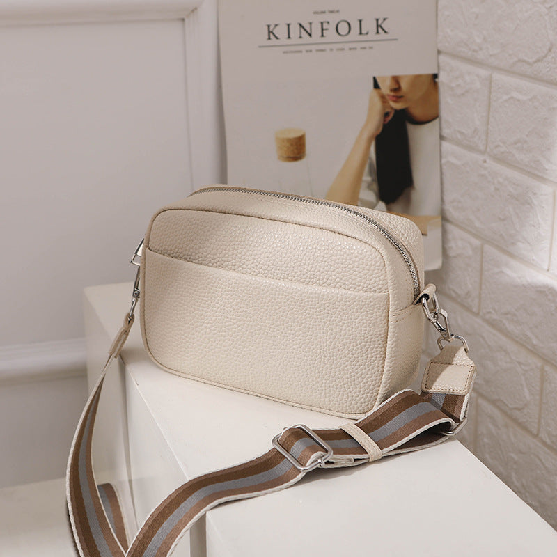 Solid Colour Crossbody Bag