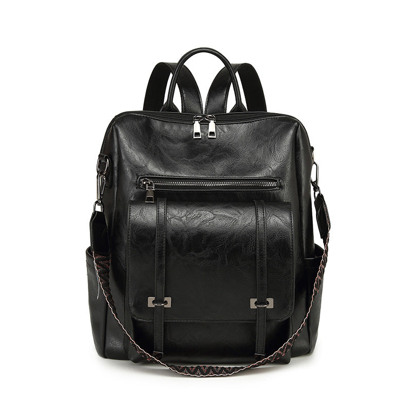 Embroidered Strap Attached  Backpack