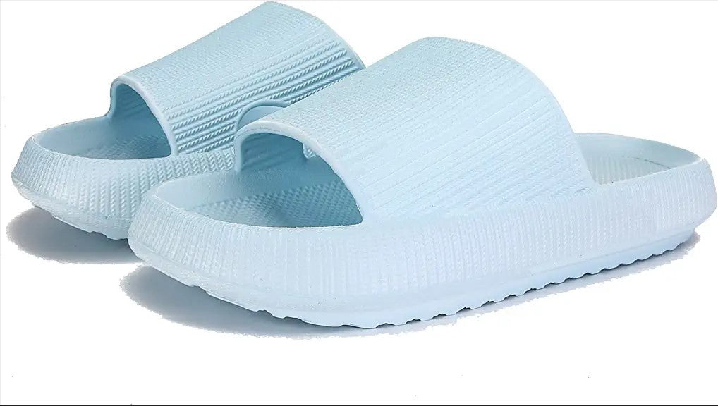 Anti-Slip Children's Slippers-Light Blue