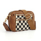 Checkered Crossbody Bag