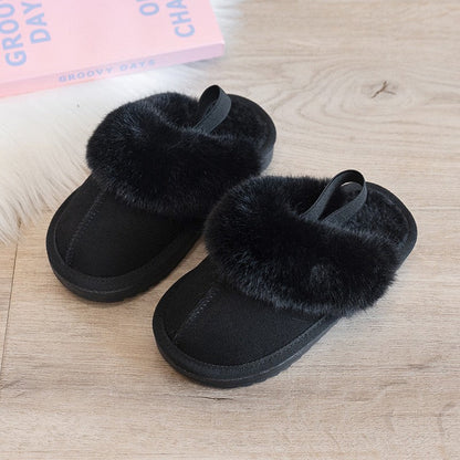 Children's Suede Slippers