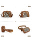 Checkered Crossbody Bag