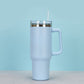 Stainless Steel Insulated Cooler Ice Bar Cup-Blue