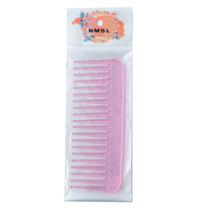 Plastic Colorful Glitter Comb