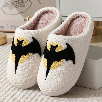 Halloween Bat Cute Non-Slip Slippers