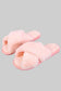 New Cross Plush Slippers - KOC