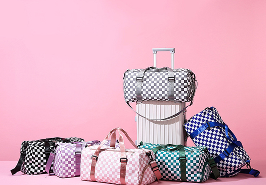 Checkerboard Travel Bag