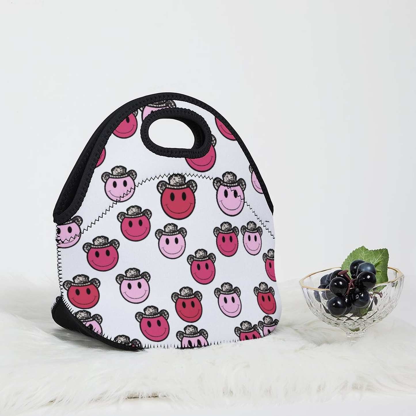 Cute Cowboy Smiley Lunch Bag