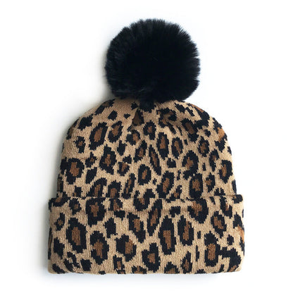 Leopard Print Beanie