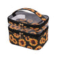 PVC Portable Transparent Double-Layer Cosmetic Bag - KOC