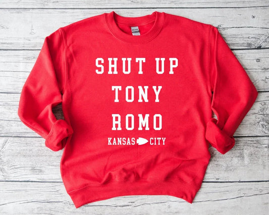 Shut up tony Romo Sweater